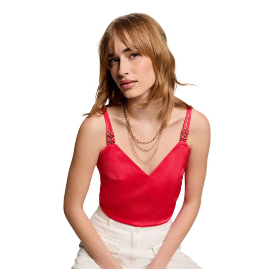 Morgan De Toi Top Damen Gelb