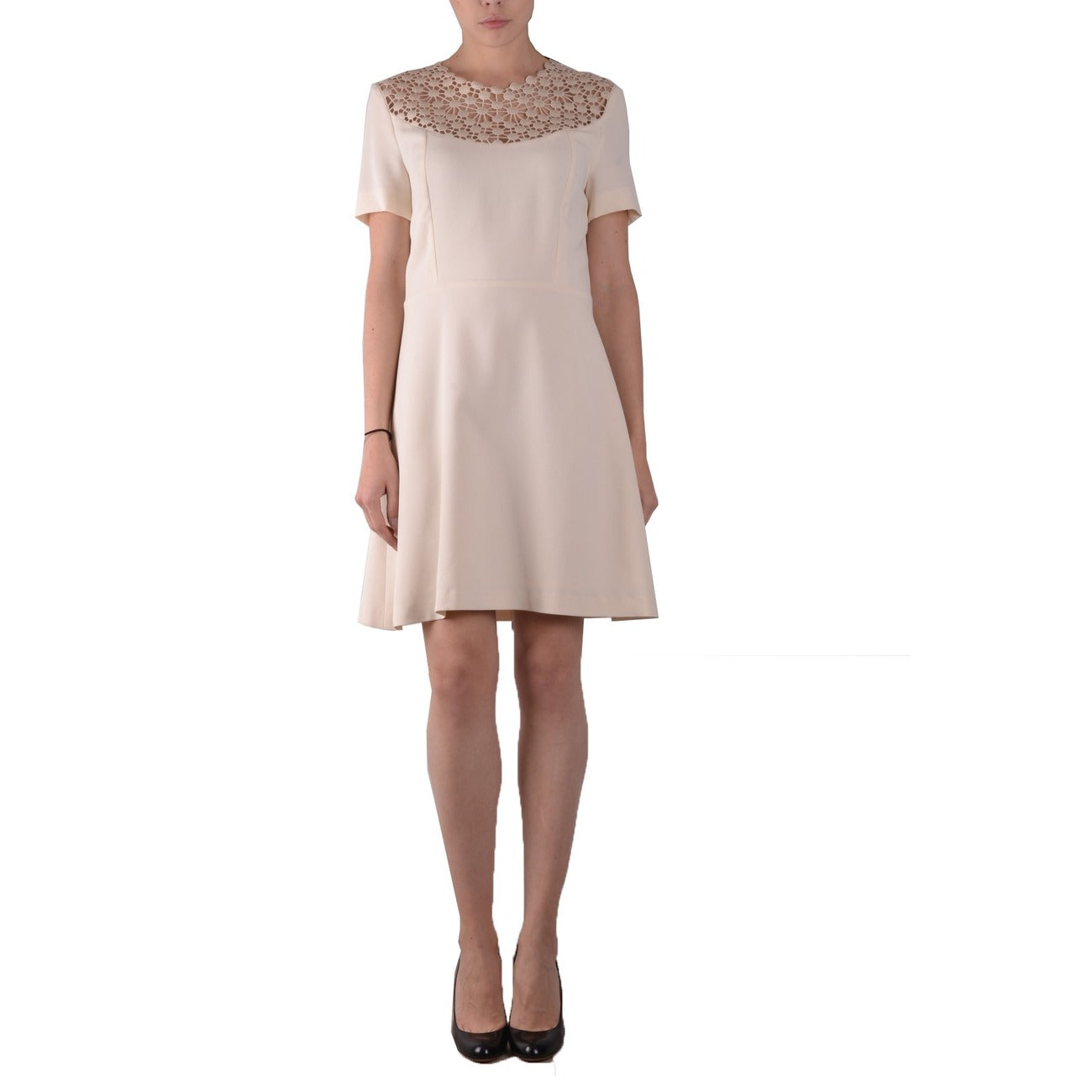 Pinko Jurk Dames Wit #2422996