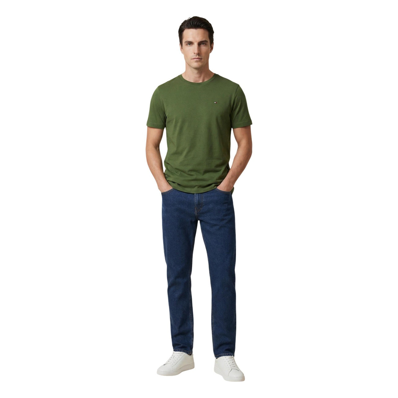 Tommy Hilfiger T-shirt Heren Groen