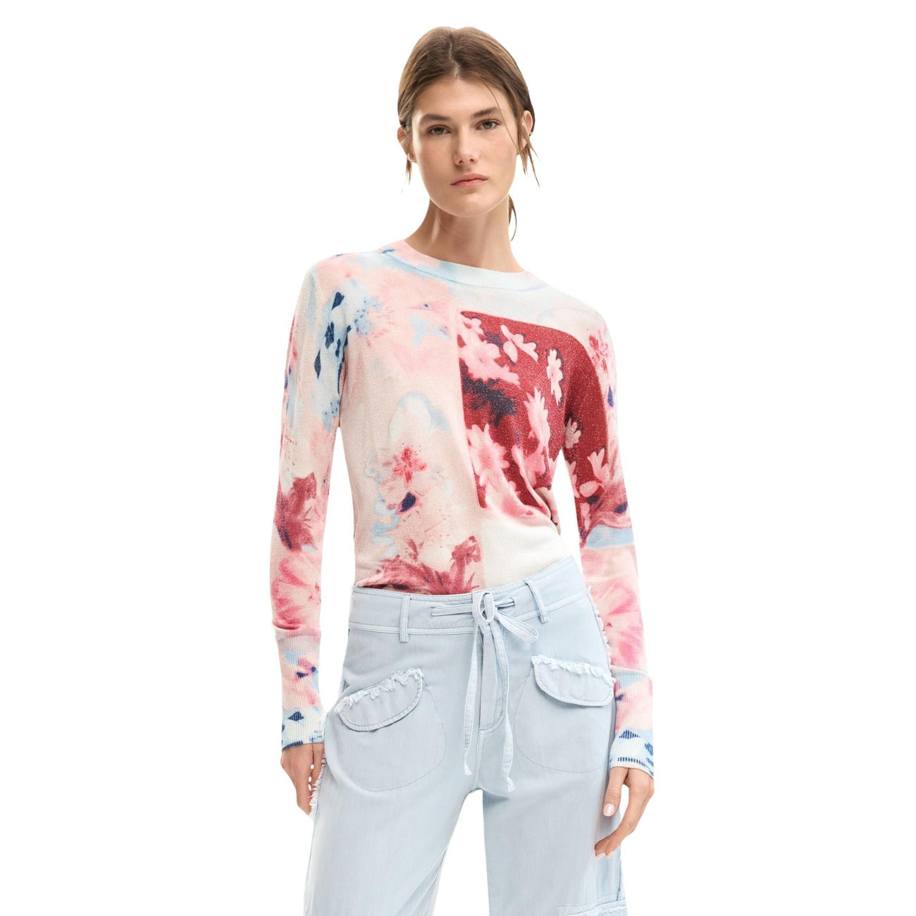 Desigual Strickmode Damen Rosa