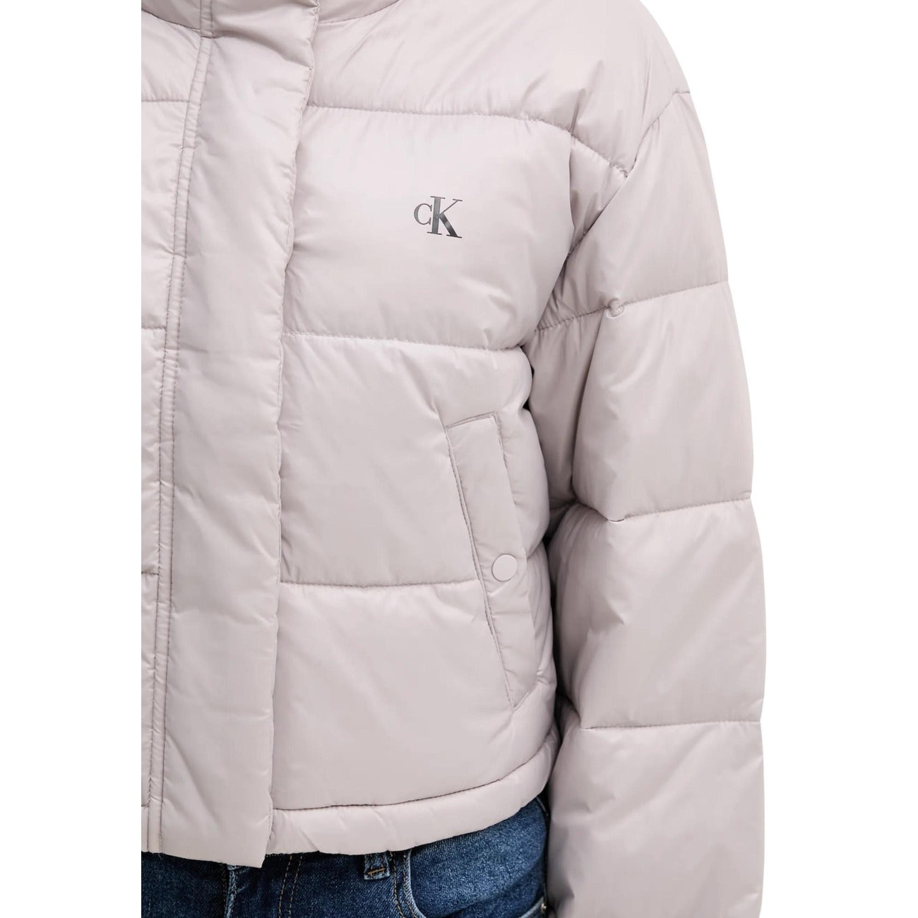 Calvin Klein Jeans Windjack Damen Grau