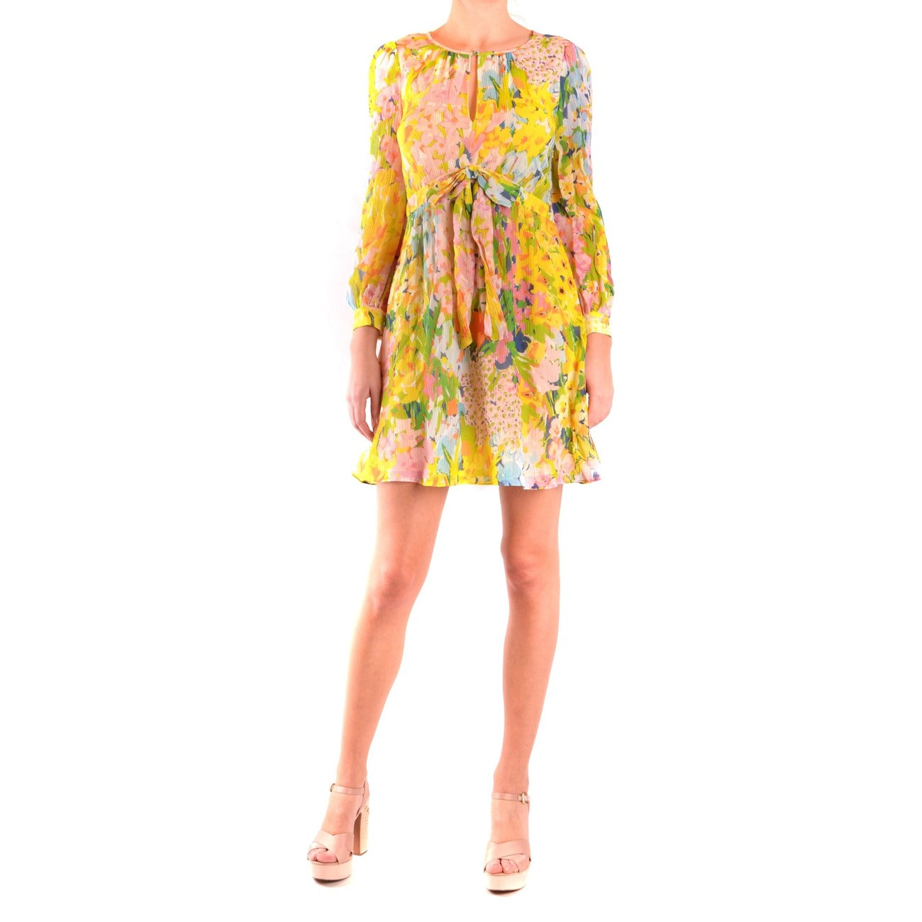 Boutique Moschino Kleid Damen Gelb