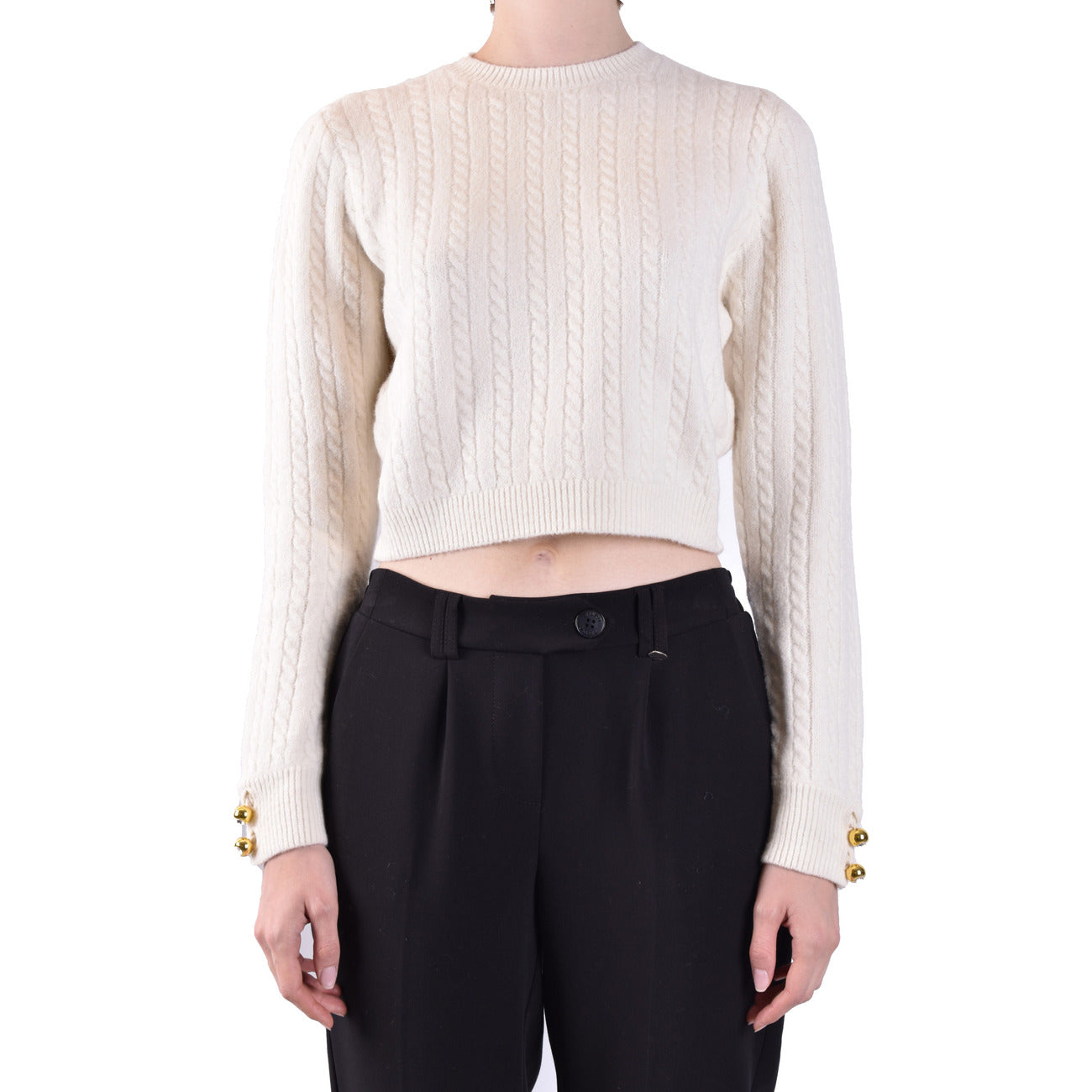 Chiara Ferragni Strickmode Damen Weiß