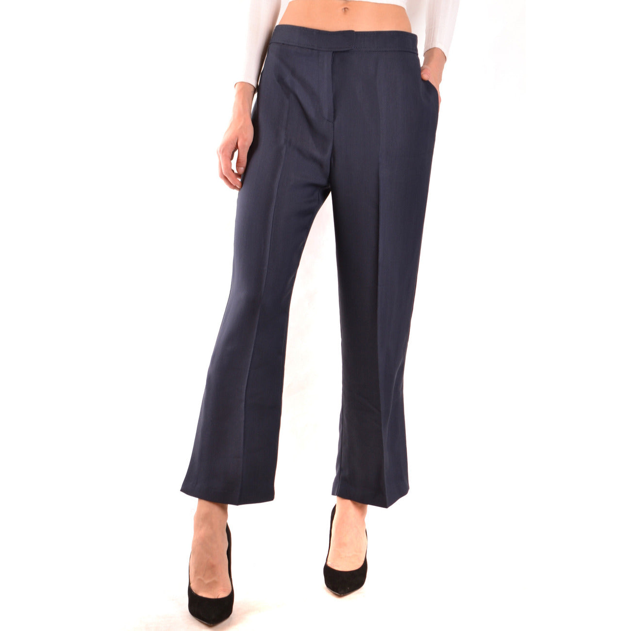 Pinko Trousers Women Blue #2424350