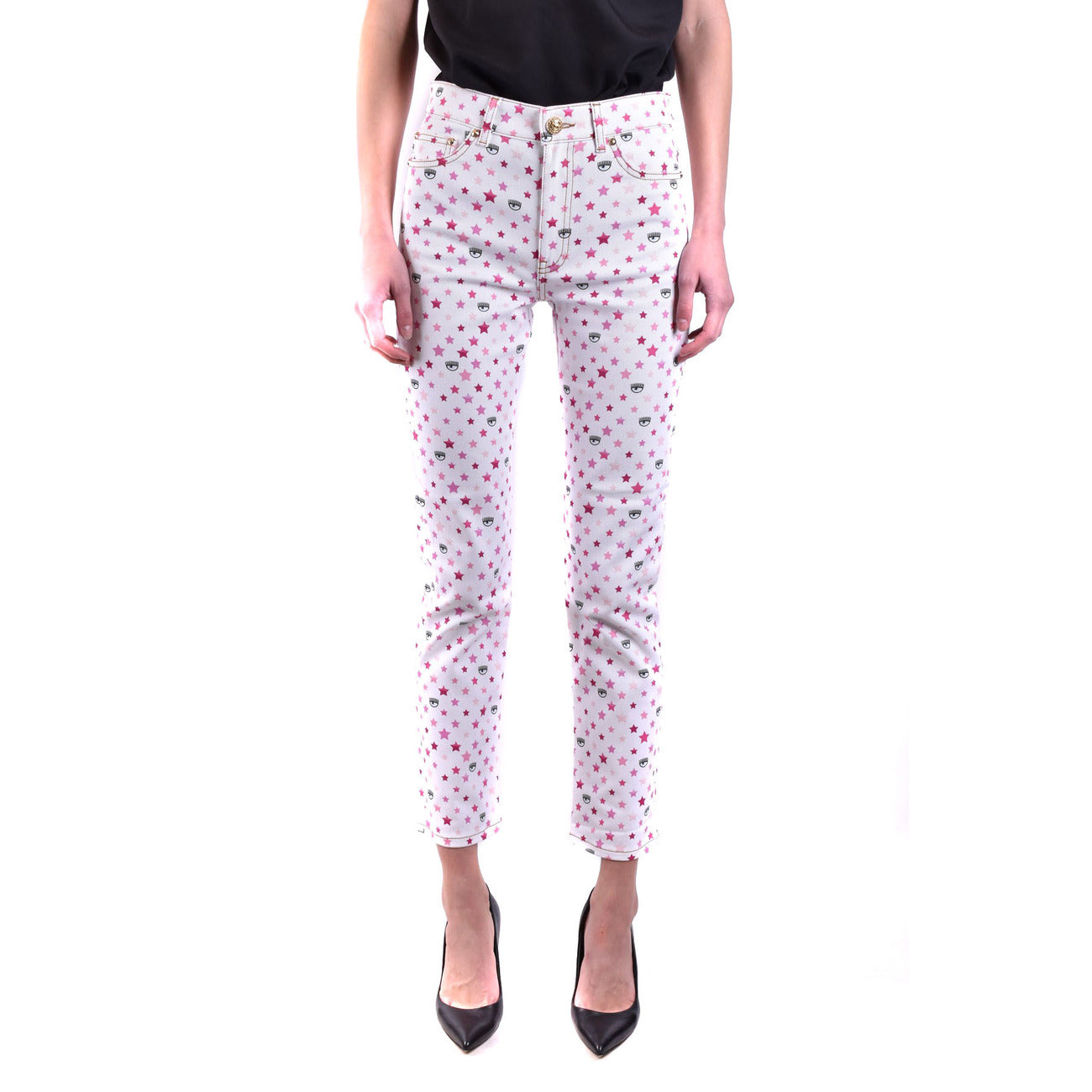Chiara Ferragni Jeans Dames Wit