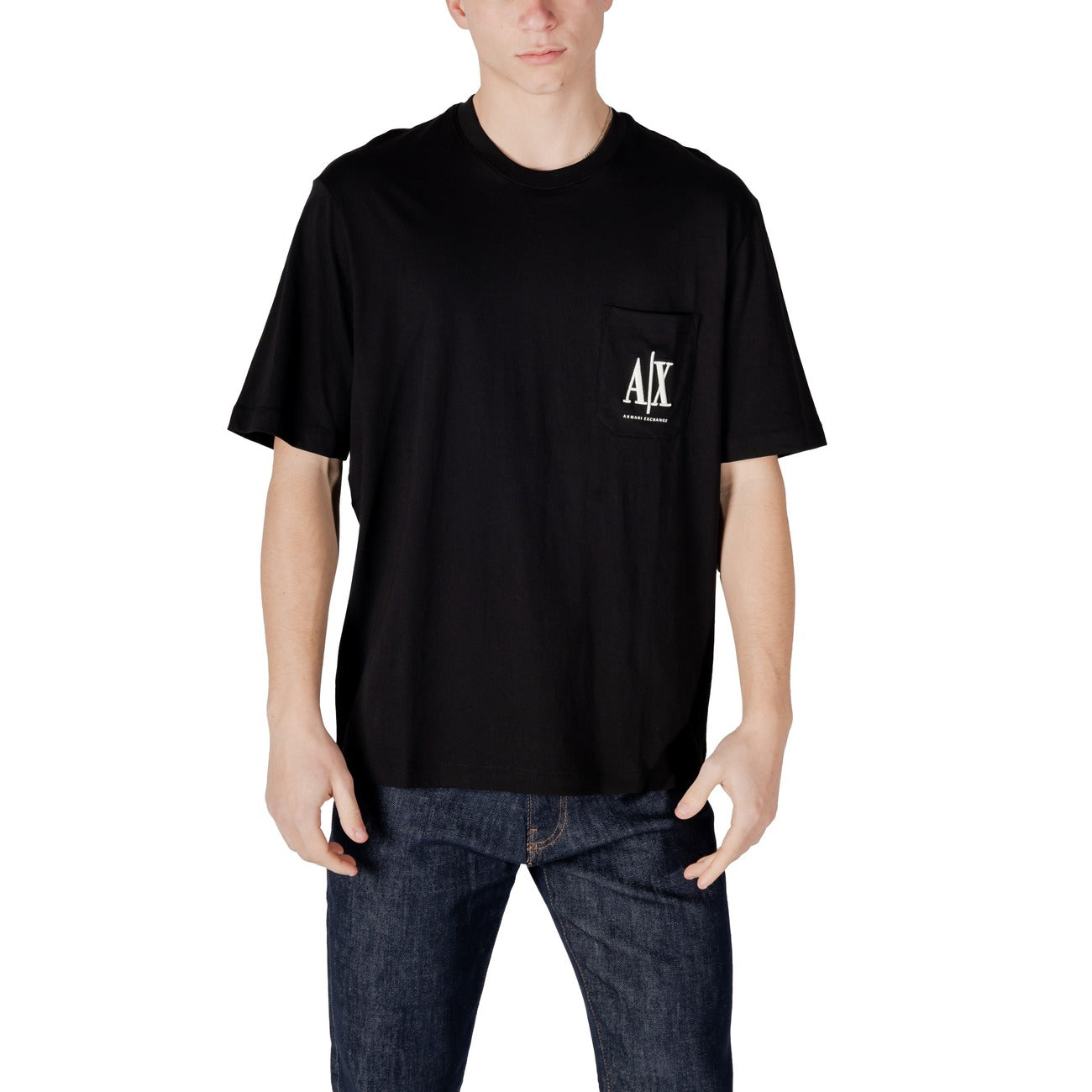 Armani Exchange T-shirt Heren Bruin #2411684