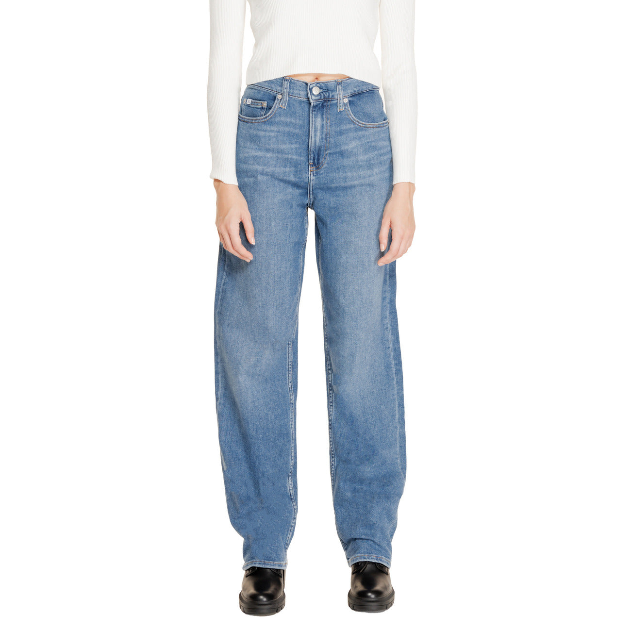 Calvin Klein Jeans Jeans Dames Blauw #2325269