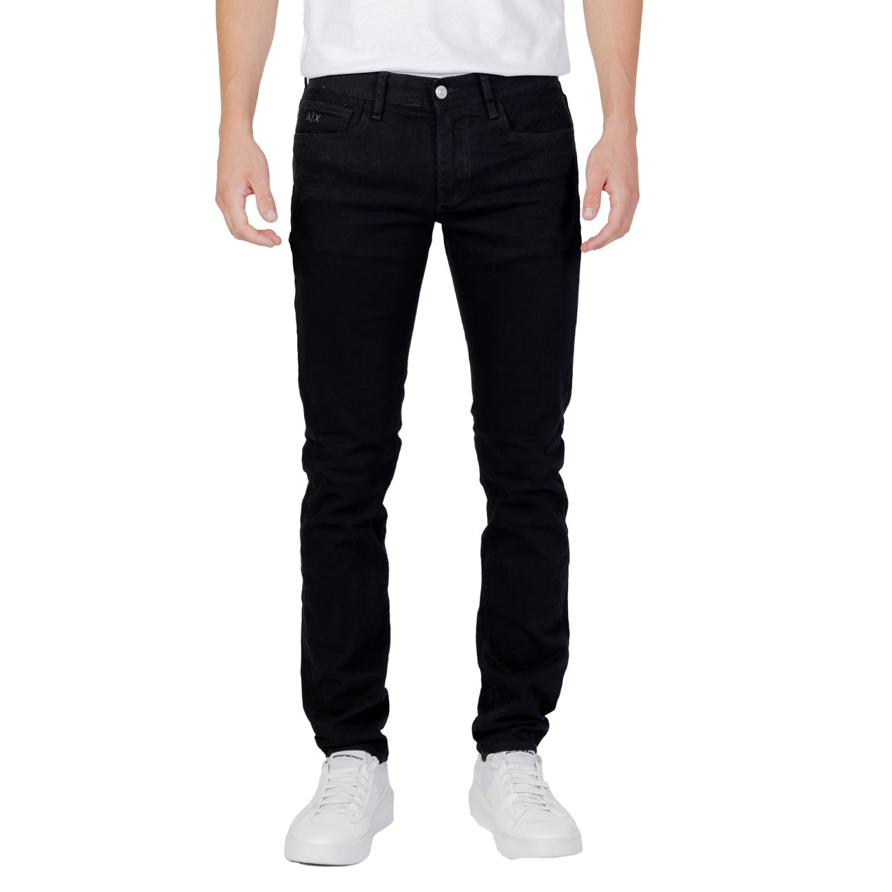 Armani Exchange Jeans Heren Zwart