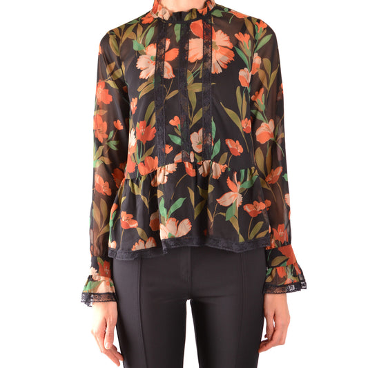 Twinset Bluse Damen Schwarz