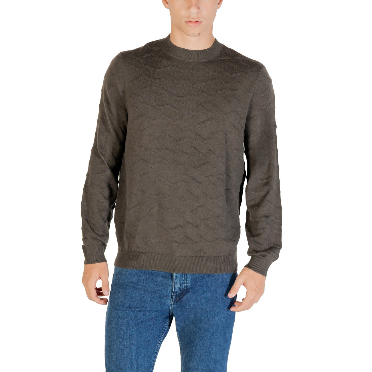 Armani Exchange Breimode Heren Bruin