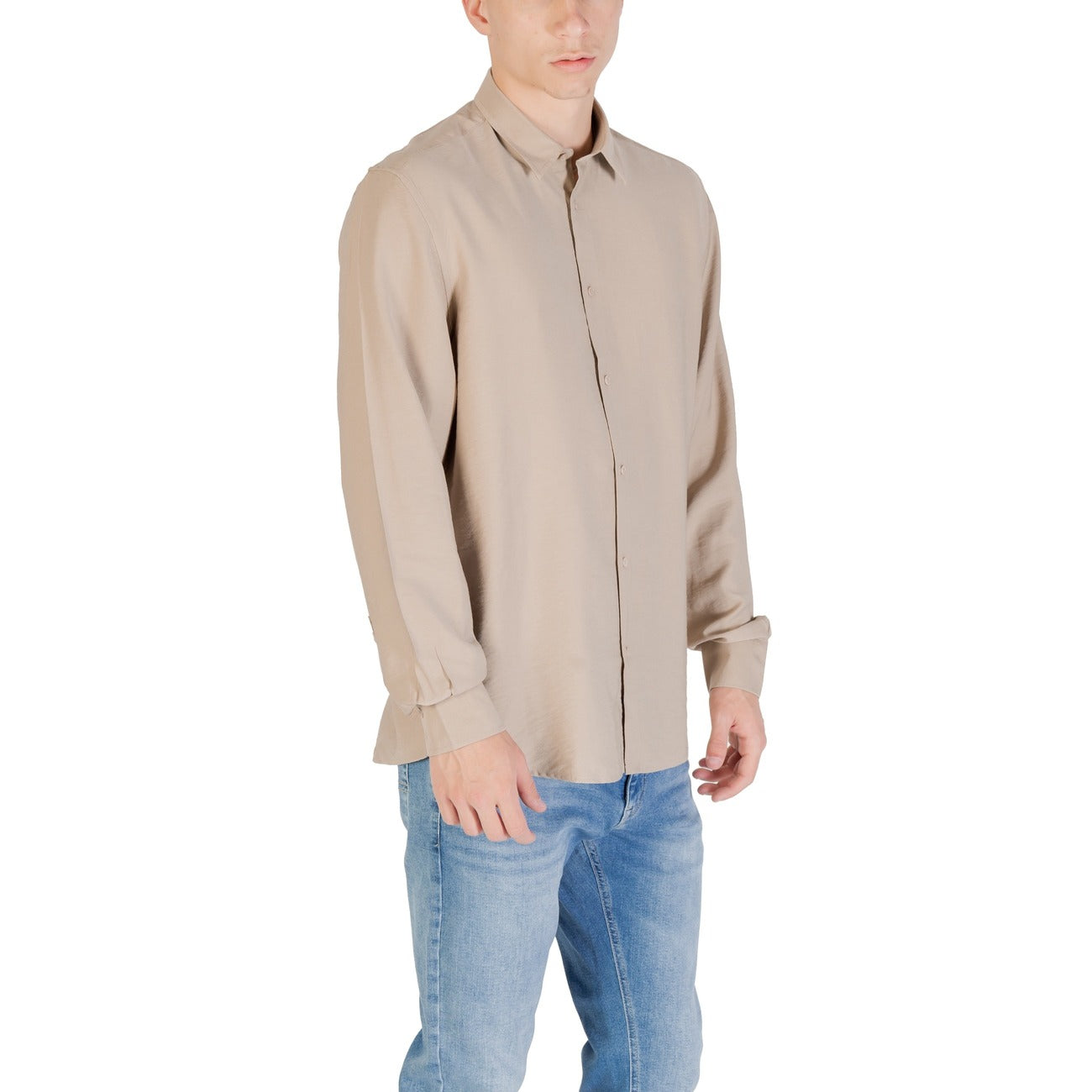 Antony Morato Shirt Heren Beige