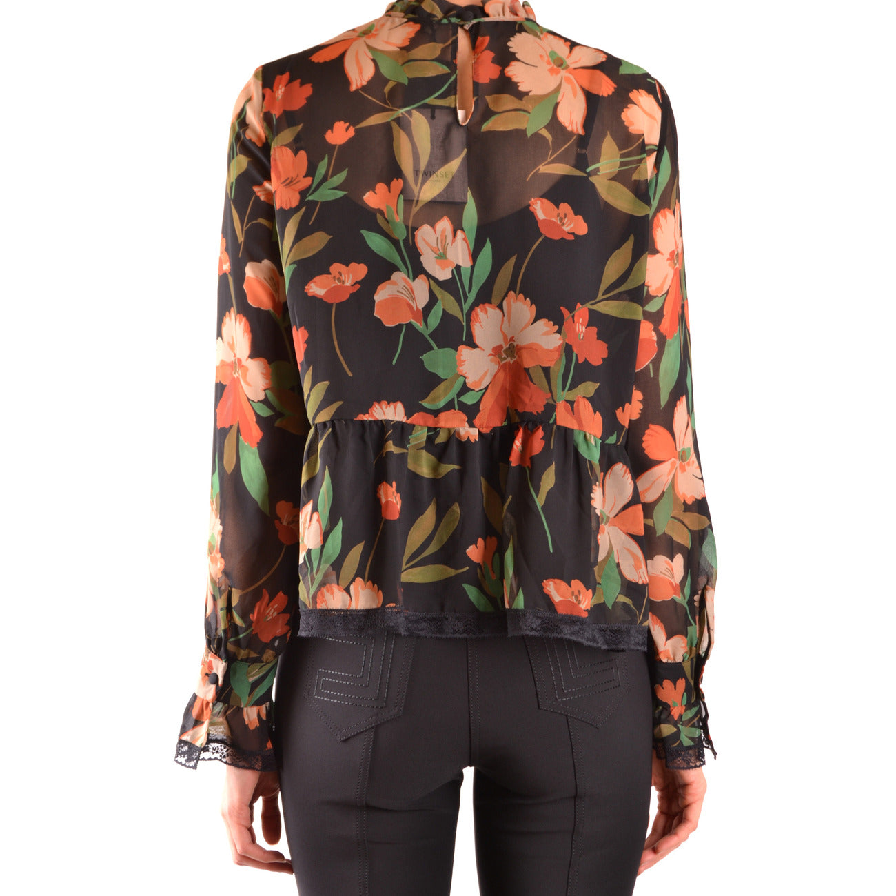 Twinset Bluse Damen Schwarz