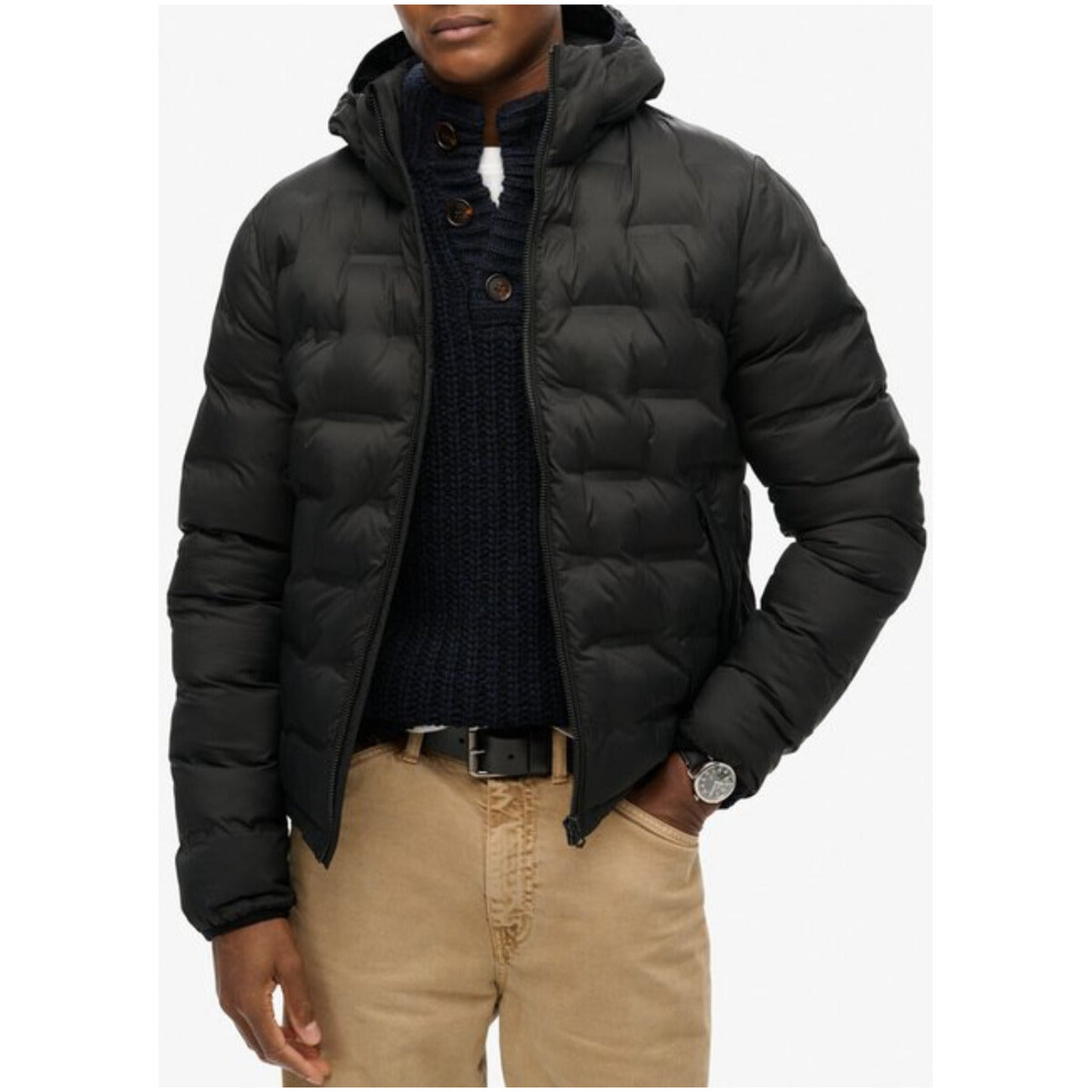 Superdry Windbreaker Herren Schwarz