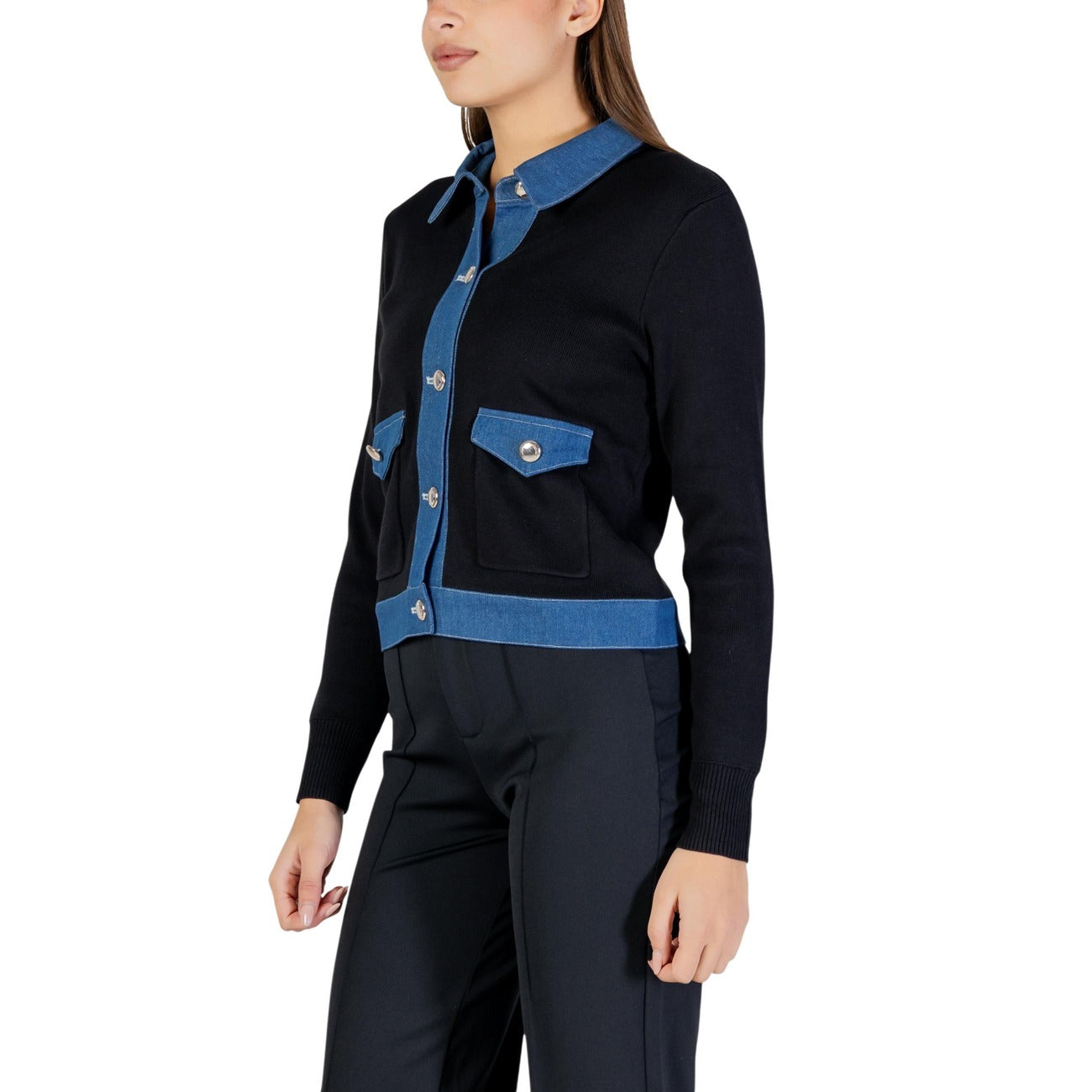 Morgan De Toi Cardigan Damen Schwarz