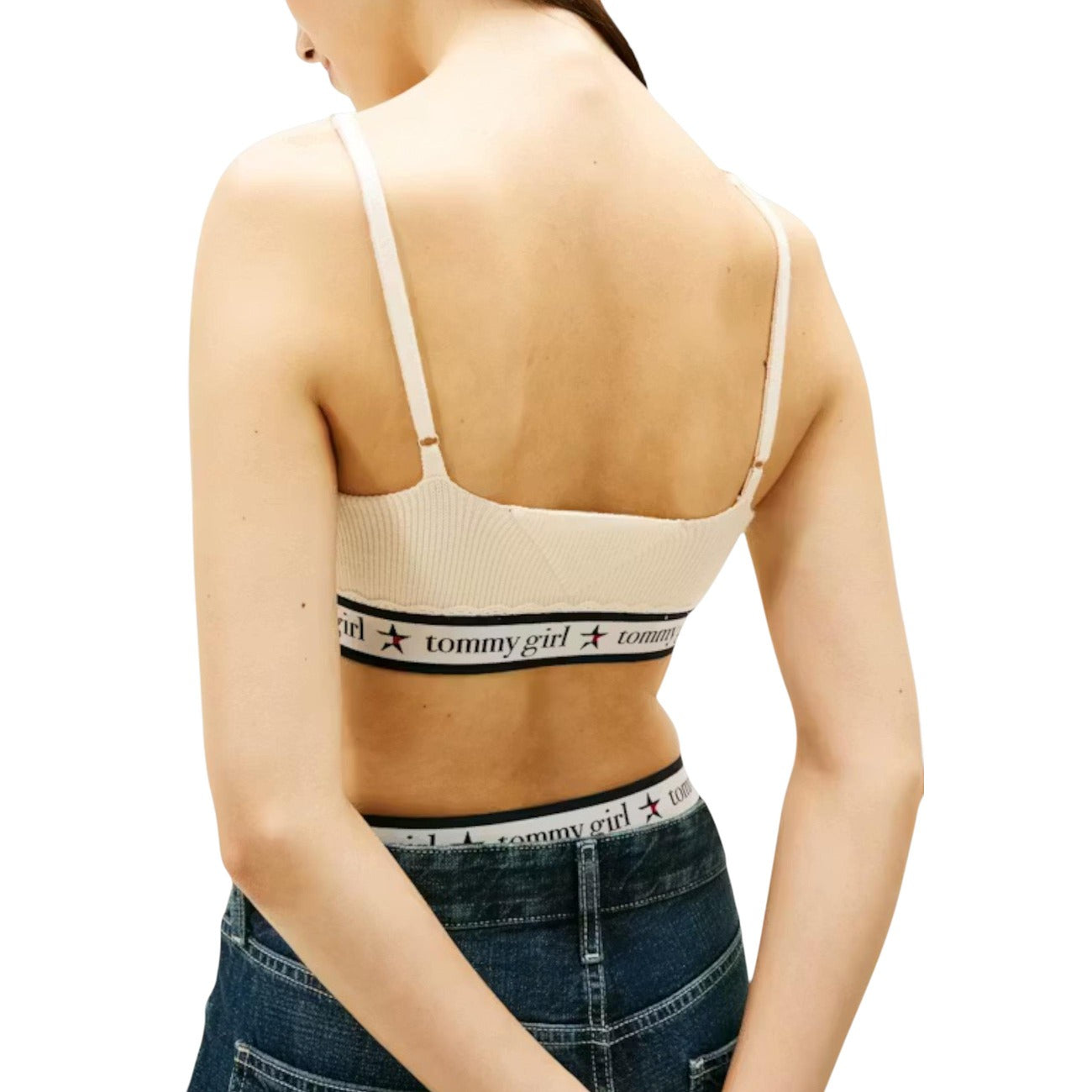 Tommy Hilfiger Jeans Top Damen Weiß #2447751
