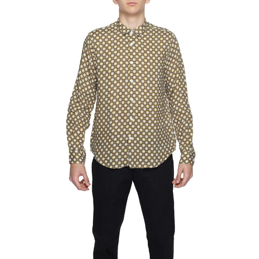 Gianni Lupo Shirt Heren Beige #2220354