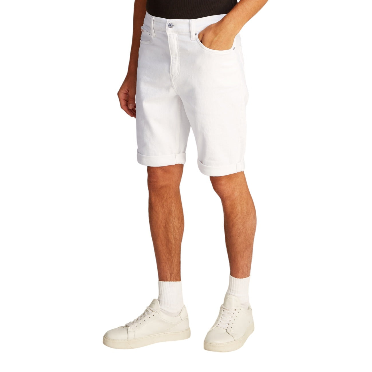 Calvin Klein Jeans Bermuda Heren Wit