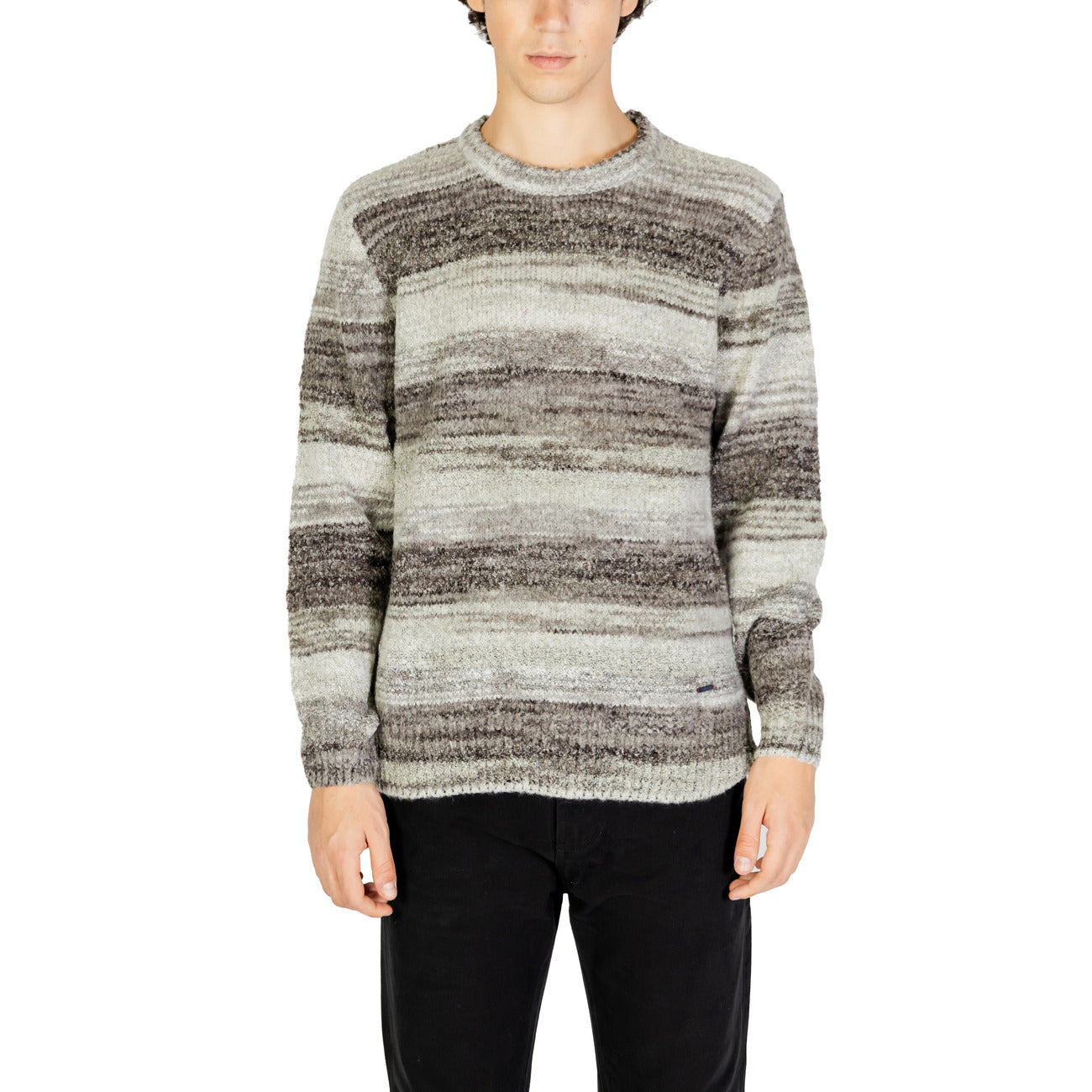 Gianni Lupo Strickmode Herren Grau