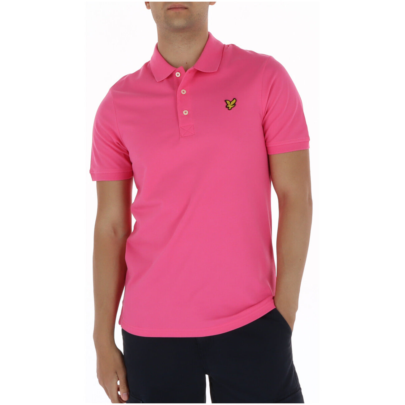 Lyle & Scott Polo Top Herren Rosa