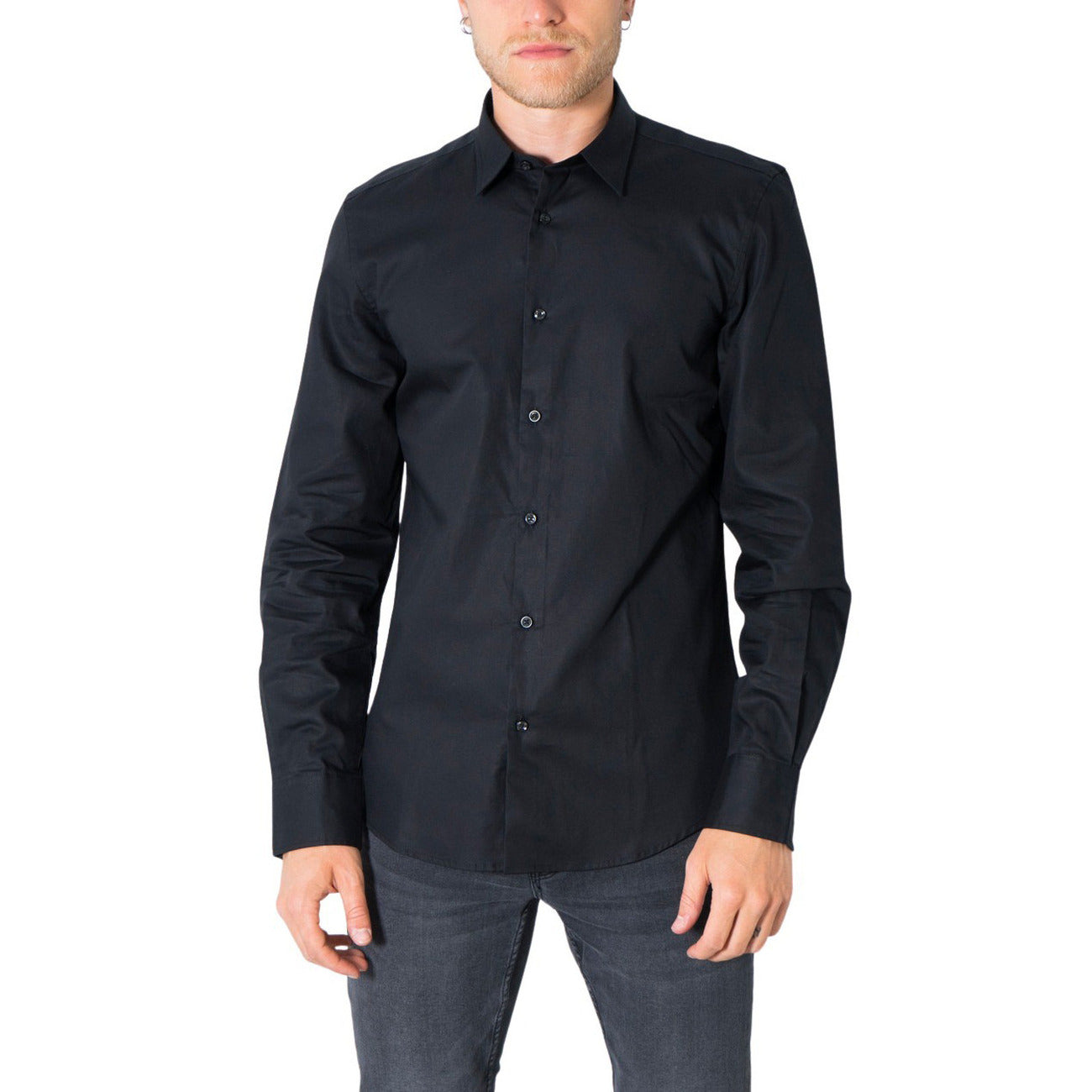 Antony Morato Shirt Heren Zwart #308289