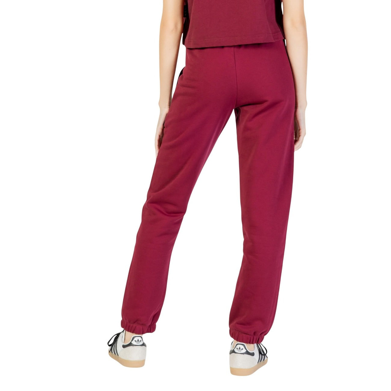 Icon Trousers Women Burgundy