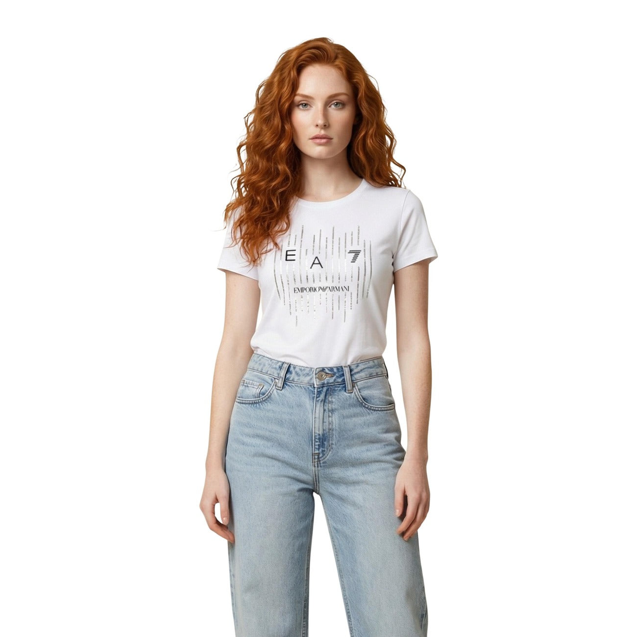 Ea7 T-Shirt Damen Schwarz Schwarz #2456207