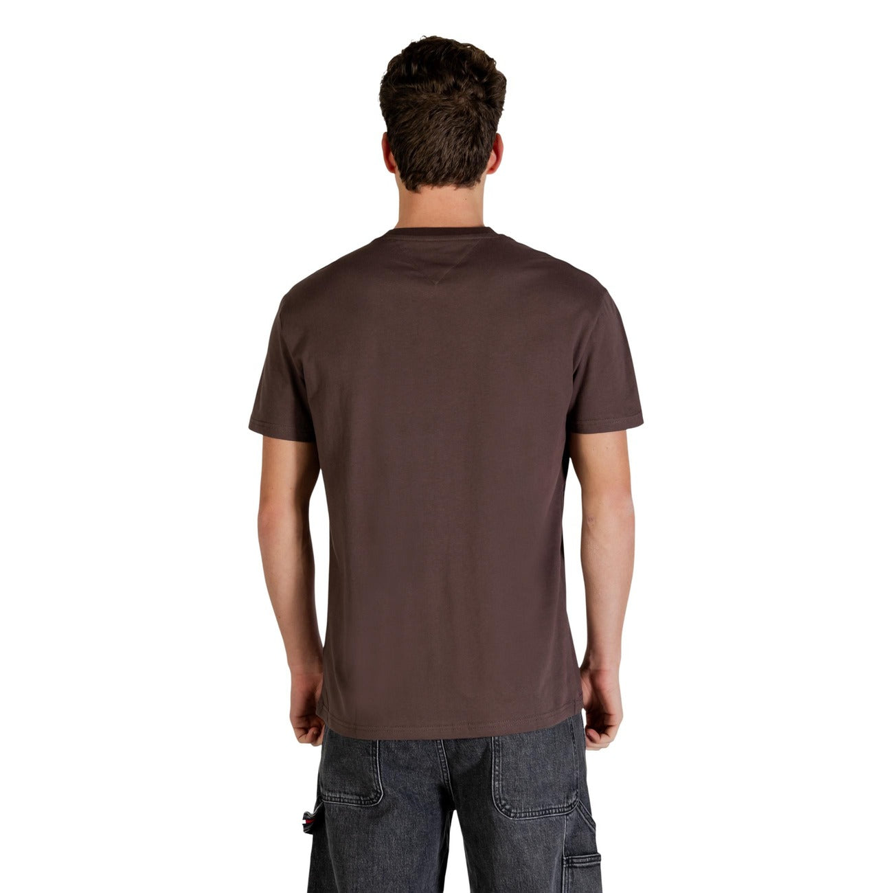 Tommy Hilfiger Jeans T-Shirt Herren Braun #2447427