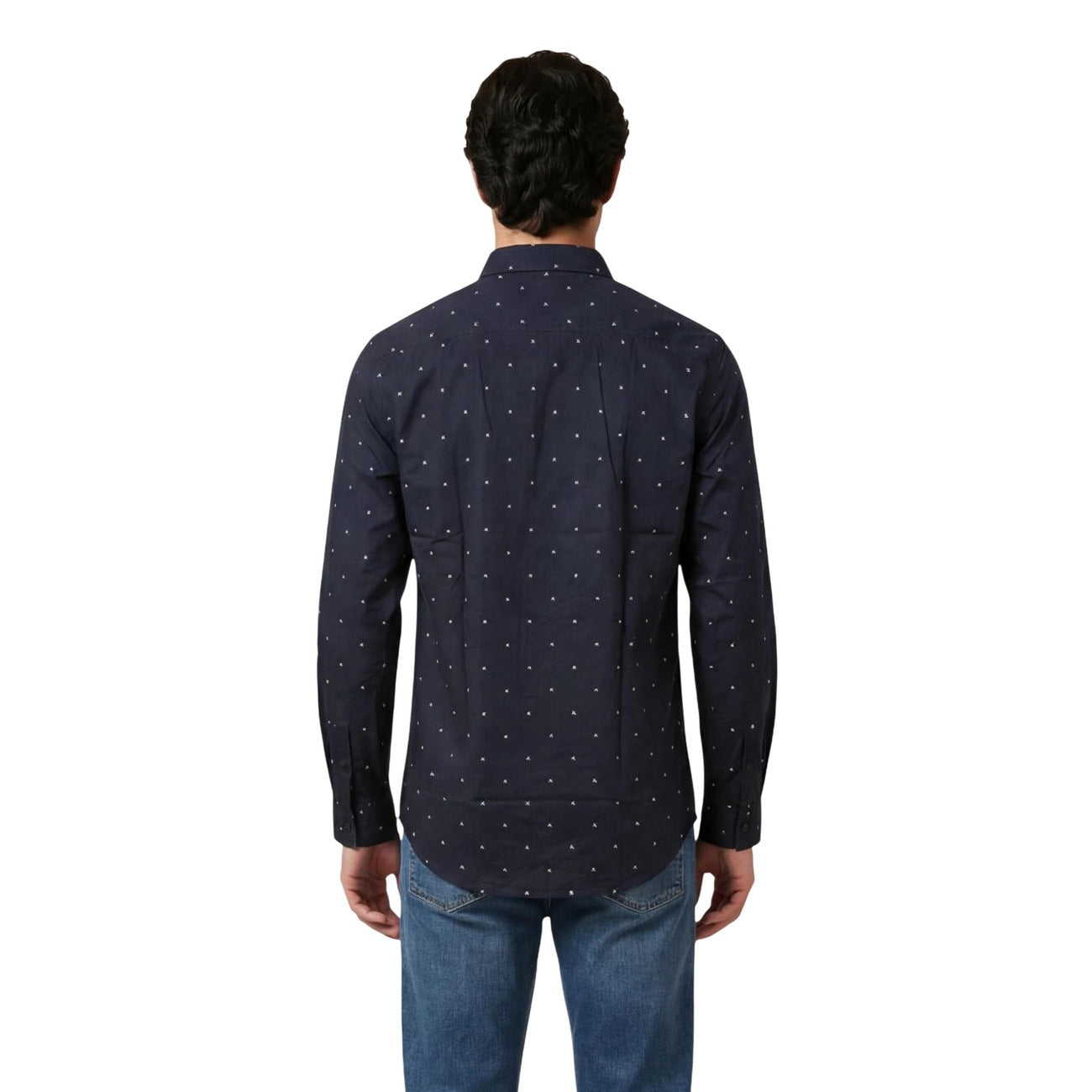 Armani Exchange Shirt Heren Blauw #2457858