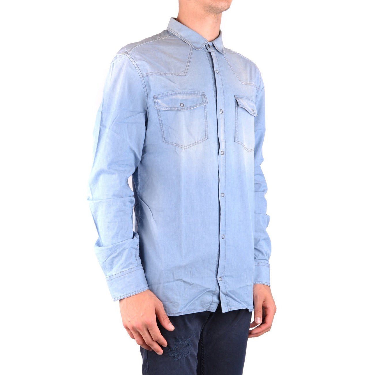 Pierre Balmain Shirt Herren Hellblau