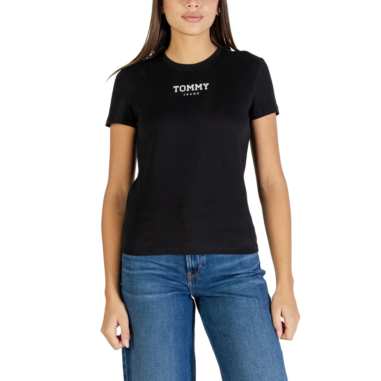 Tommy Hilfiger Jeans T-Shirt Damen Weiß #2447929