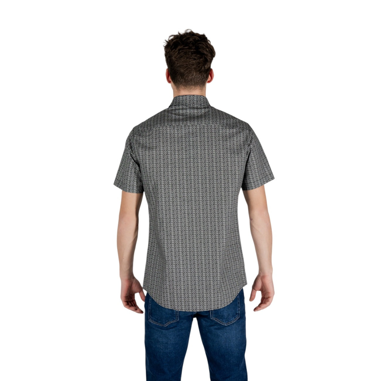 Armani Exchange Shirt Heren Zwart #2409999
