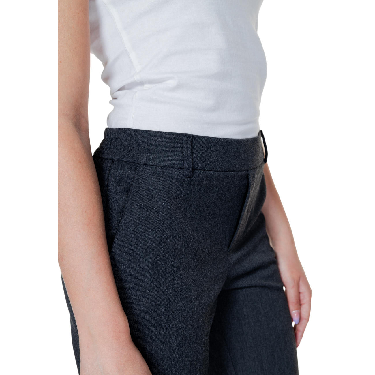 Vero Moda Broek Dames Grijs #2463537
