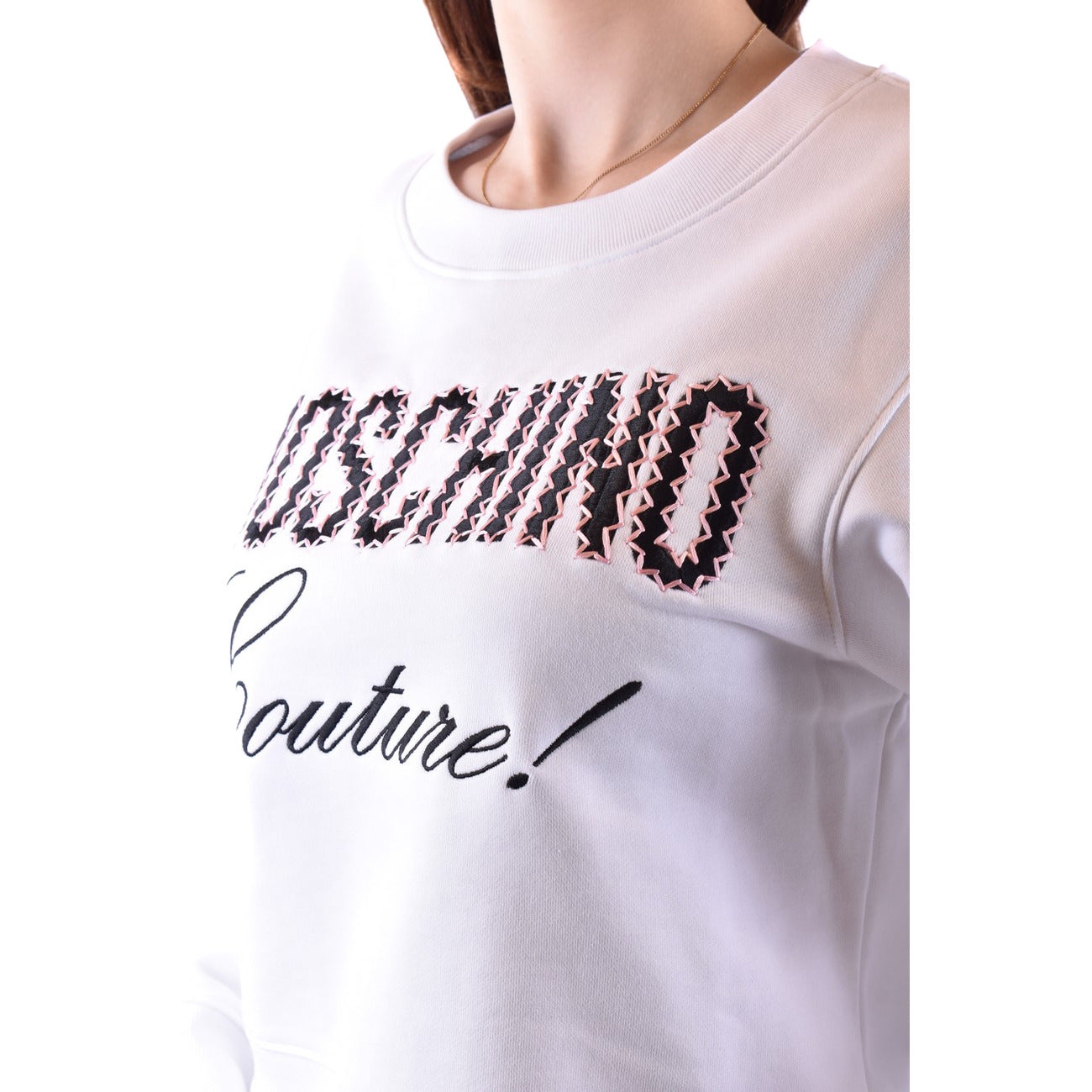 Moschino Sweatshirt Damen Weiß
