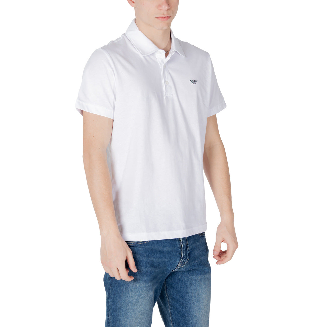 Emporio Armani Underwear Polo Top Heren Wit #2419123