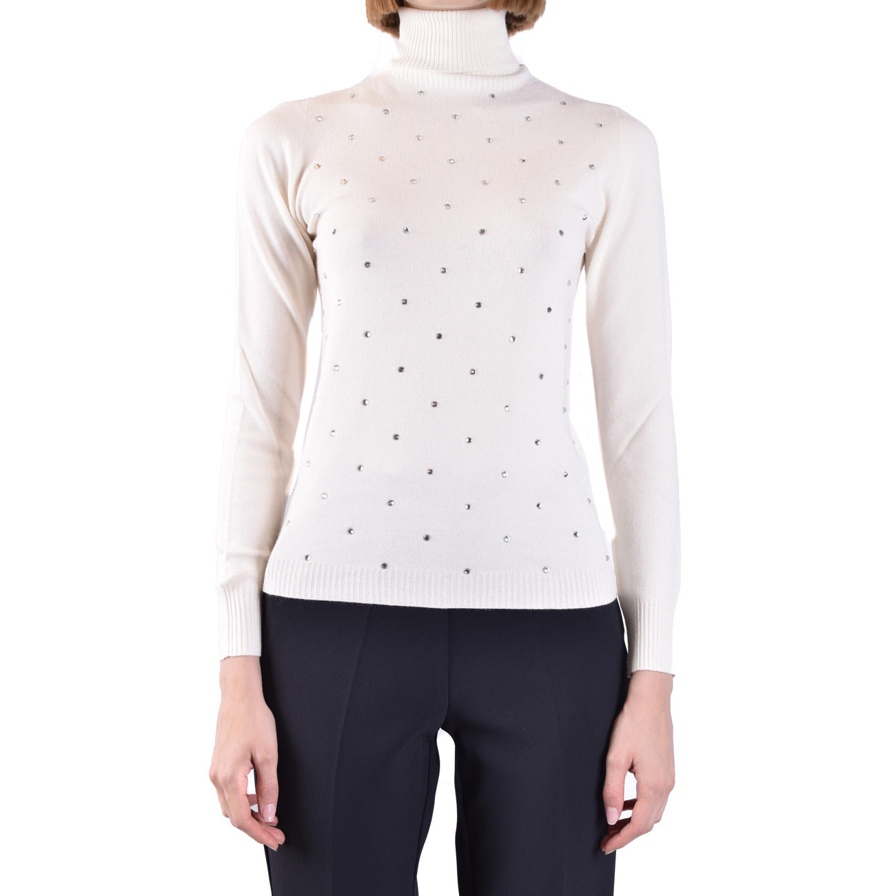 Ermanno Strickmode Damen Weiß #2442414