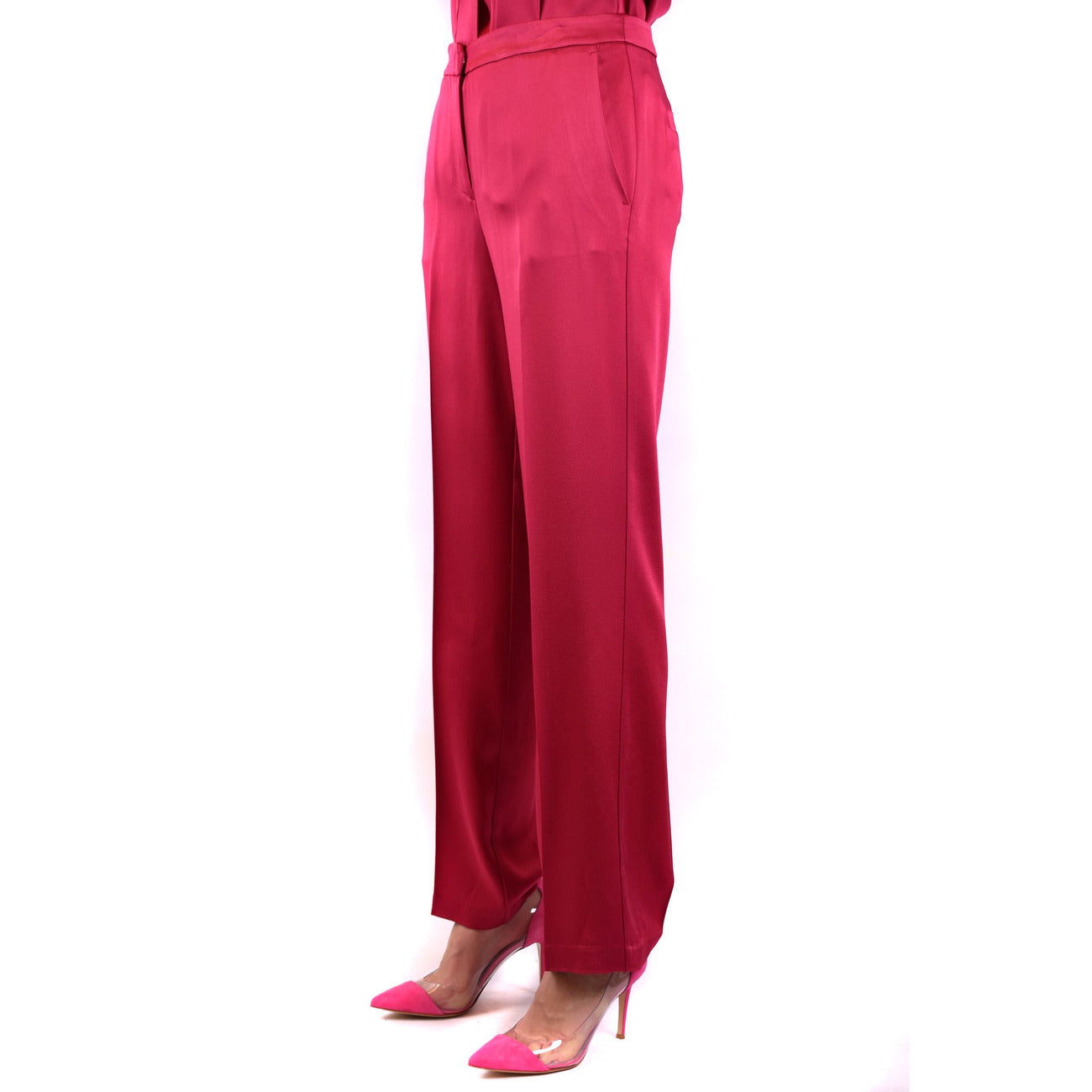 Twinset Hose Damen Fuchsia #2434673