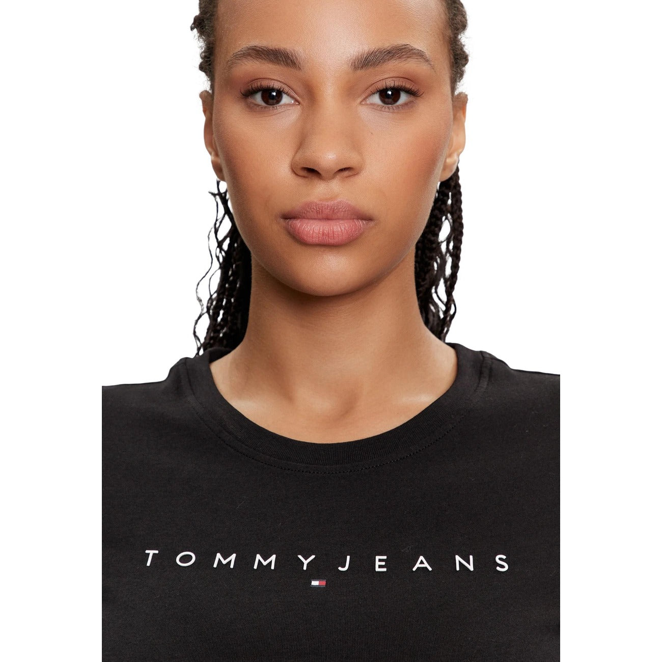Tommy Hilfiger Jeans T-shirt Dames Zwart