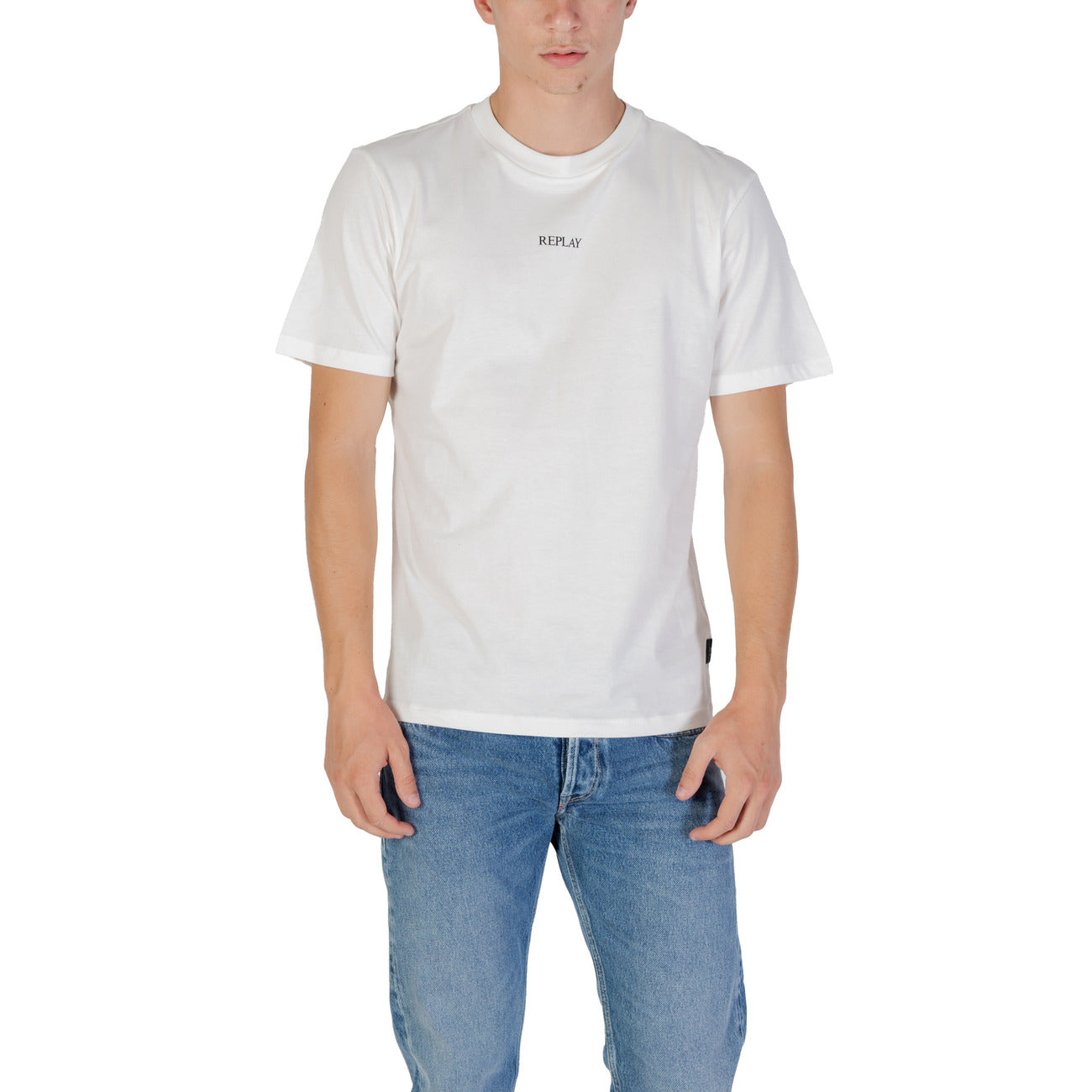 Replay T-shirt Heren Blauw #2442674