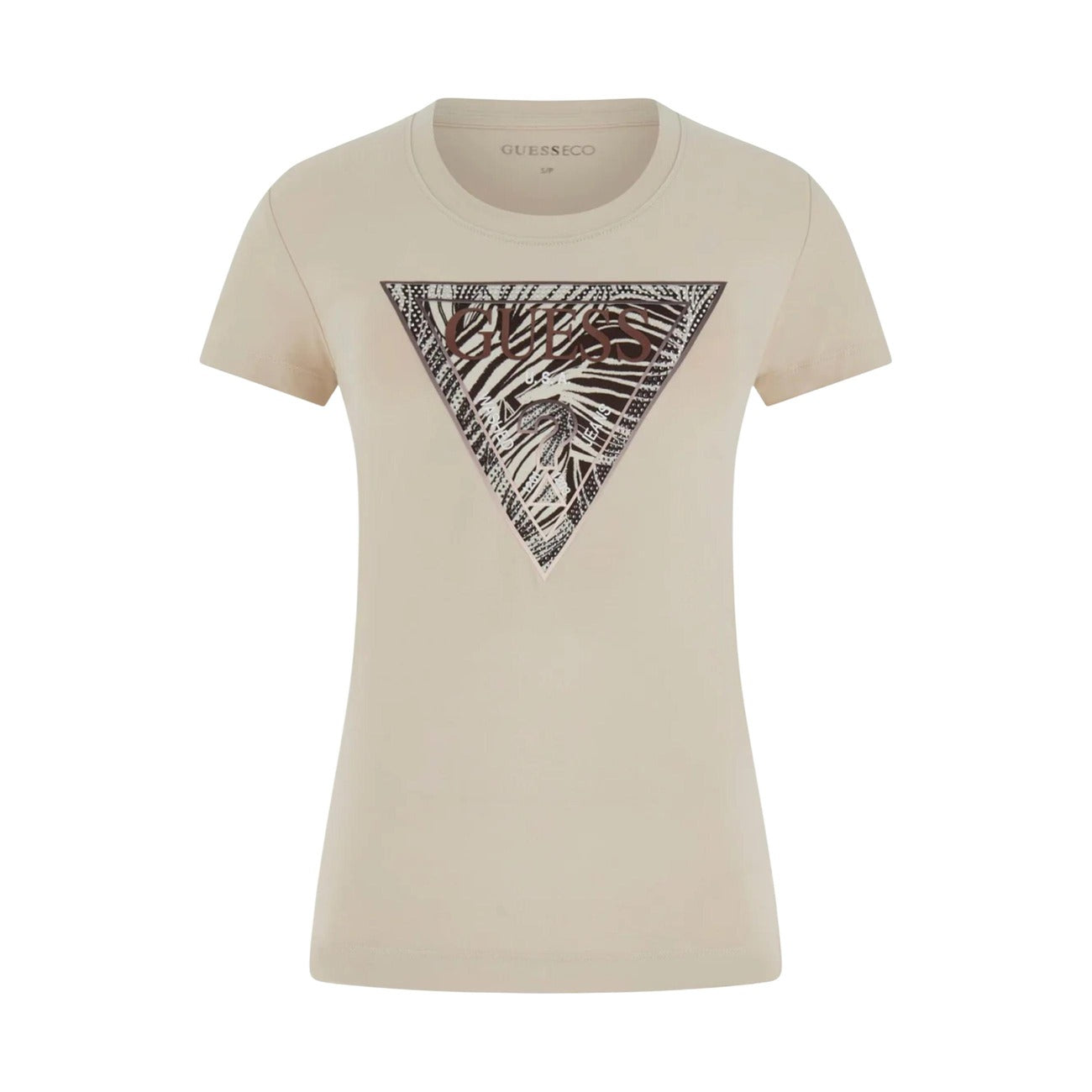 Guess T-Shirt Damen Beige