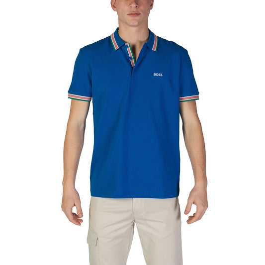 Boss Polo Top Herren Hellblau