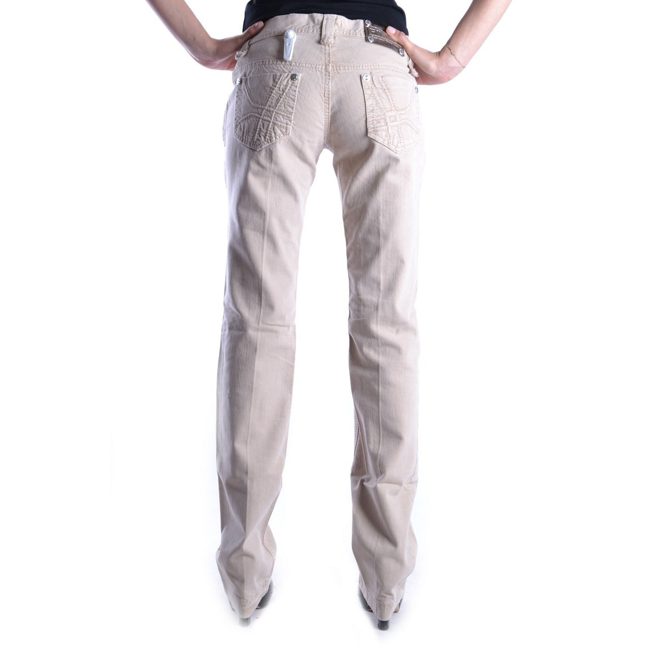 Pinko Jeans Dames Beige