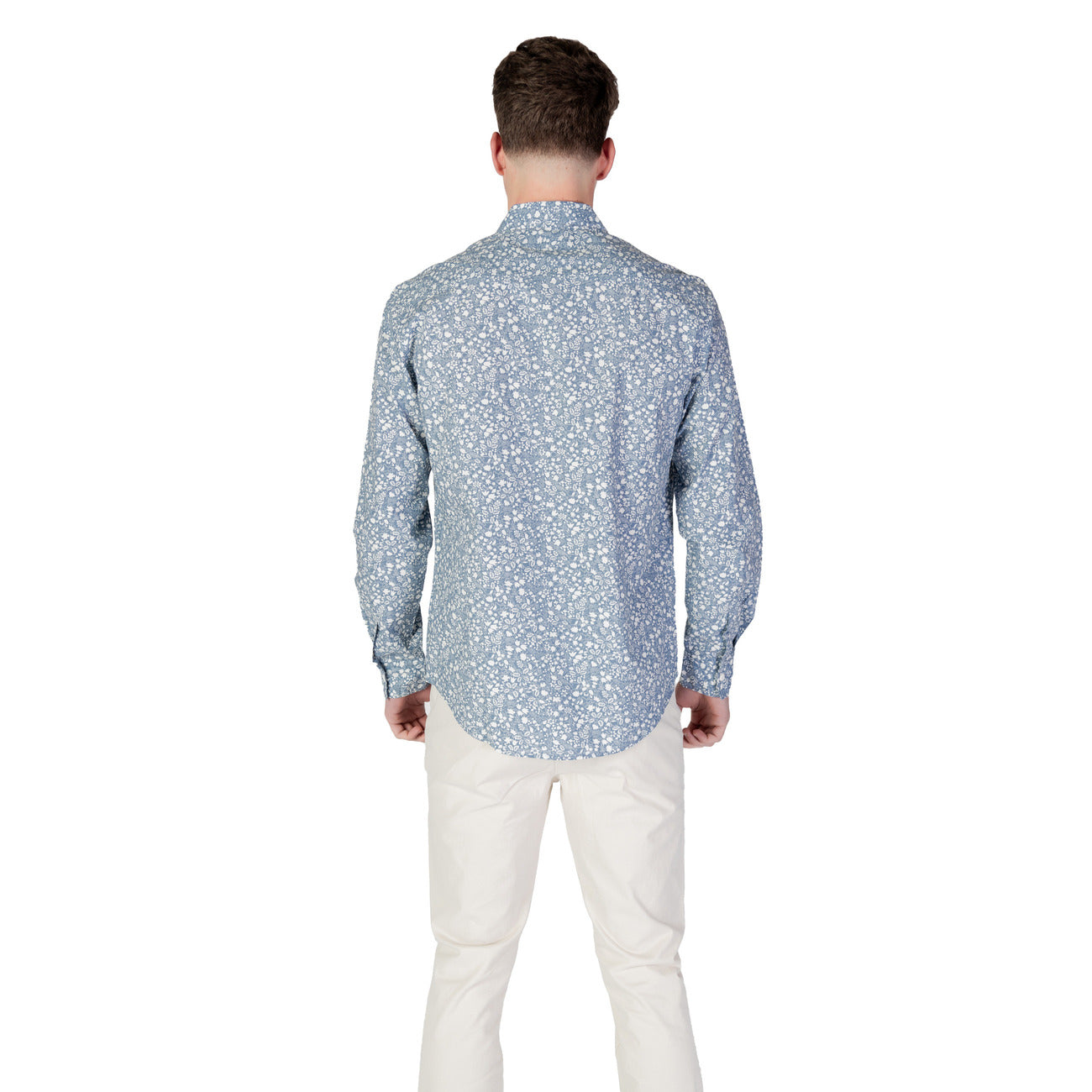 Replay Shirt Heren Lichtblauw #2409629