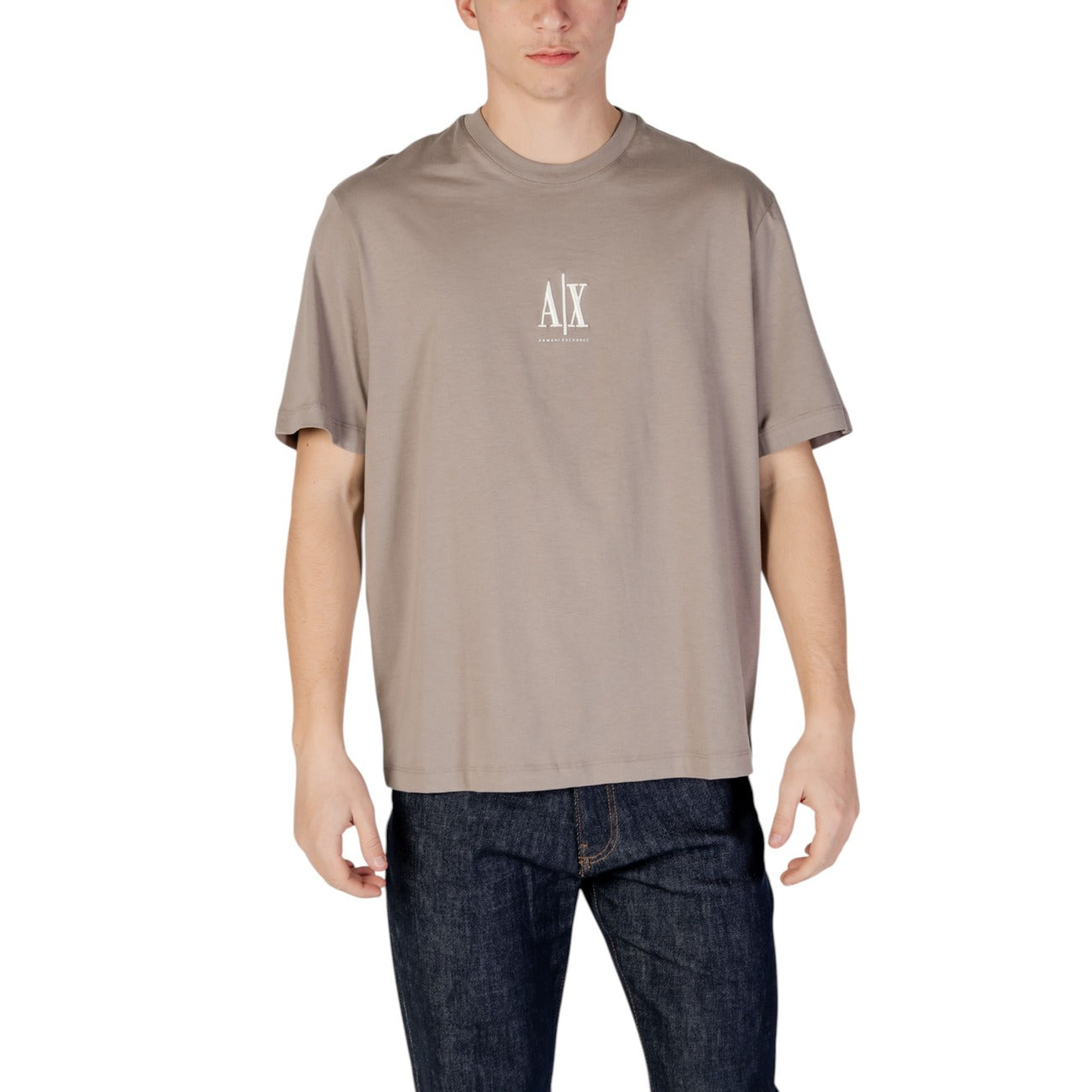 Armani Exchange T-Shirt Herren Braun #2409436