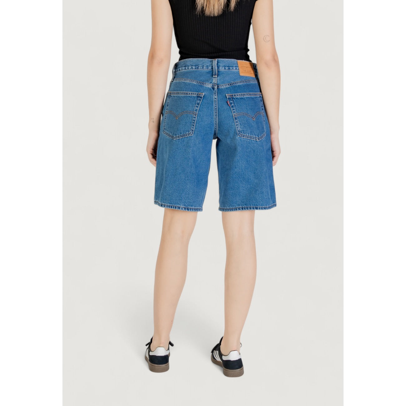 Levi`s Shorts Dames Blauw Blauw #2426092