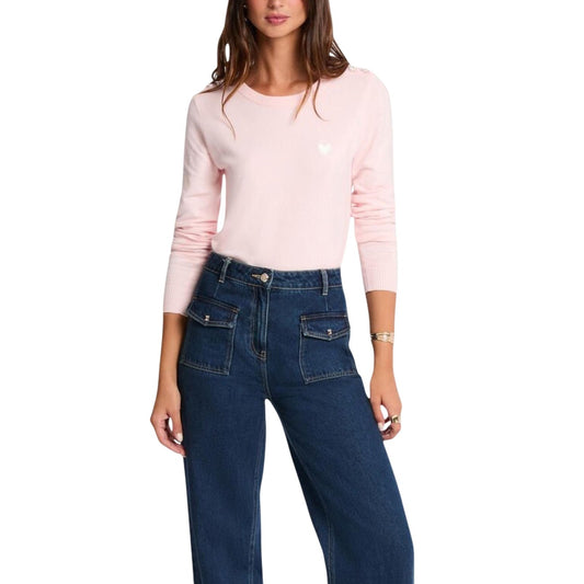 Morgan De Toi Strickmode Damen Rosa