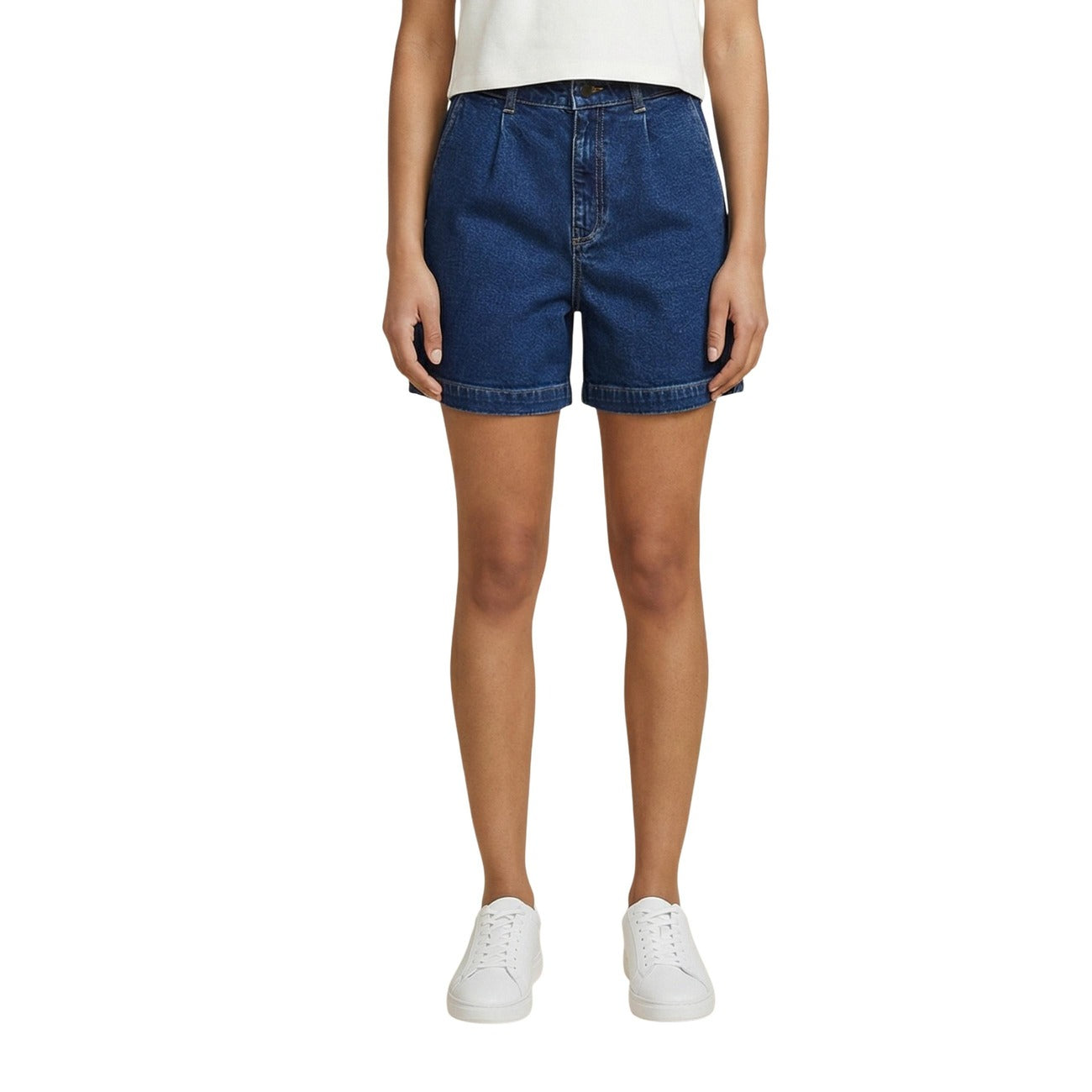 Jacqueline De Yong Shorts Damen Blau