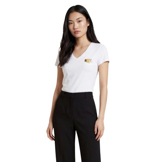Armani Exchange T-Shirt Damen Weiß