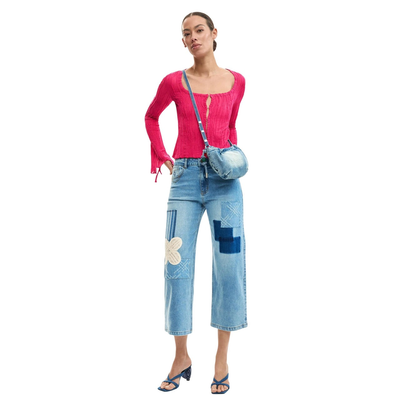 Desigual Jeans Damen Hellblau #2465926
