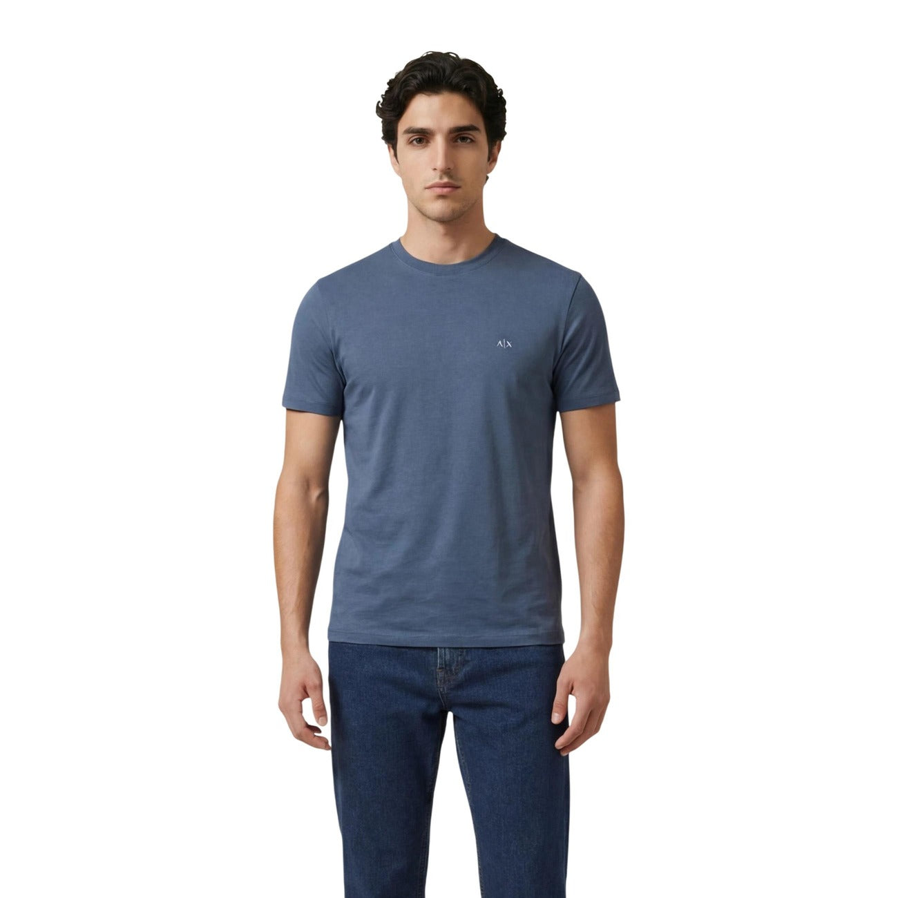 Armani Exchange T-shirt Heren Bruin #2453804