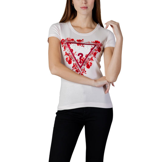 Guess T-shirt Dames Roze